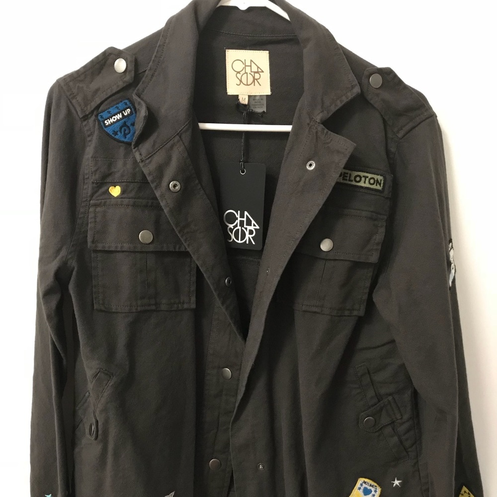 Peloton casual jacket NWT